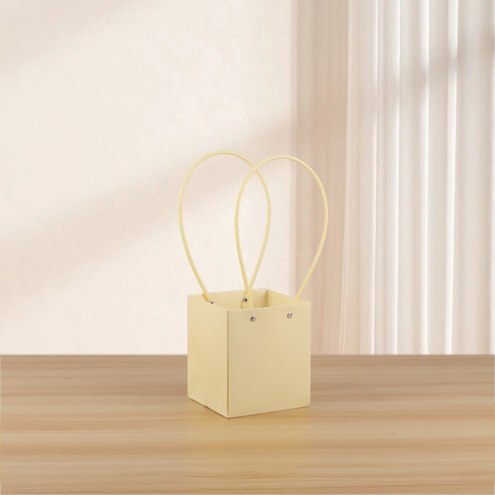 HAND BAG MKNSTD Beige Yellow Z1